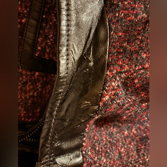 WORTH NY FALL WOOL TWEED BLEND 2-Pc Jacket & Skirt Quality Fall Winter Business - Picture 14 of 15